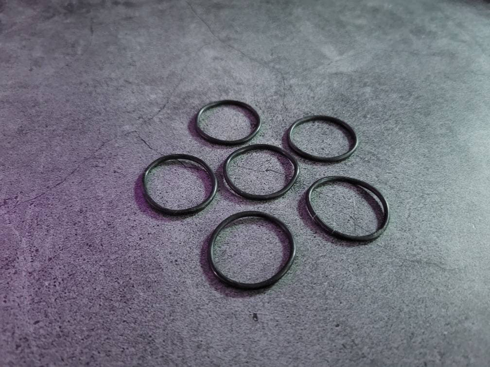 O-Rings (Handle accents to improve grip or for clocking parts)– The ...